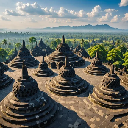 Moștenirea Spirituală a Templului Borobudur: Descoperă Moștenirea Budistă Anticã a Acestui Loc Sacru