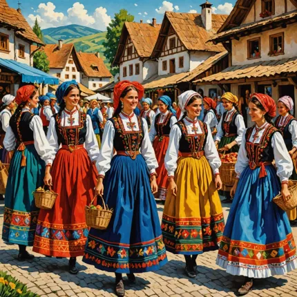 Tendințe în Moda Tradițională Țigănească: Ținute care Reflectă Stilul Cultural al României